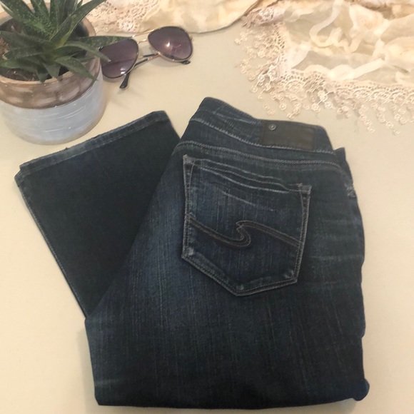 Silver Suki sz28 Mid Baby Boot Fluid Jeans - Picture 2 of 6